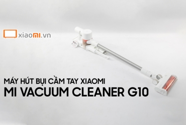 Trên tay máy hút bụi cầm tay Xiaomi Mi Vacuum Cleaner G10