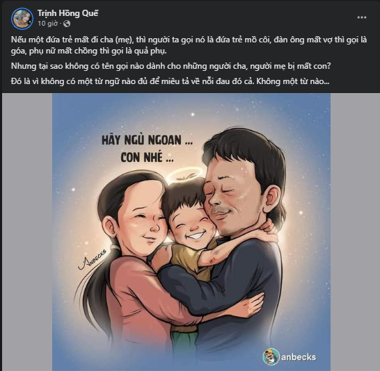 Người mẫu Hồng Quế không thể kìm lòng khi thông tin về bé Hạo Nam được công bố (Ảnh: Chụp màn hình). Các nghệ sĩ đau xót trước thông tin bé trai 10 tuổi lọt trụ bê tông đã tử vong