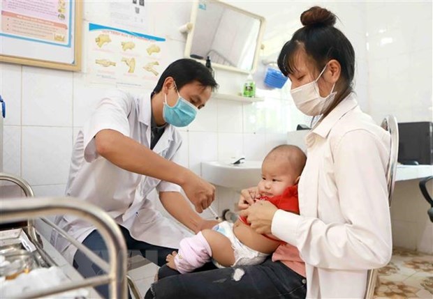 Ảnh minh họa. Nguồn: Vietnam+ tiem_chung_cho_tre