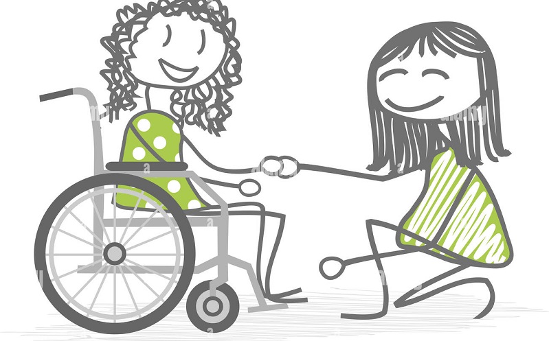 a-disabled-woman-or-child-in-a-wheelchair-is-assisted-by-a-friend-jmj7ja-235773-141369
