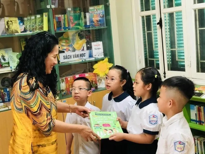 Học sinh Trường THPT Kim Liên (Hà Nội). 74aca1a799ea70b429fb