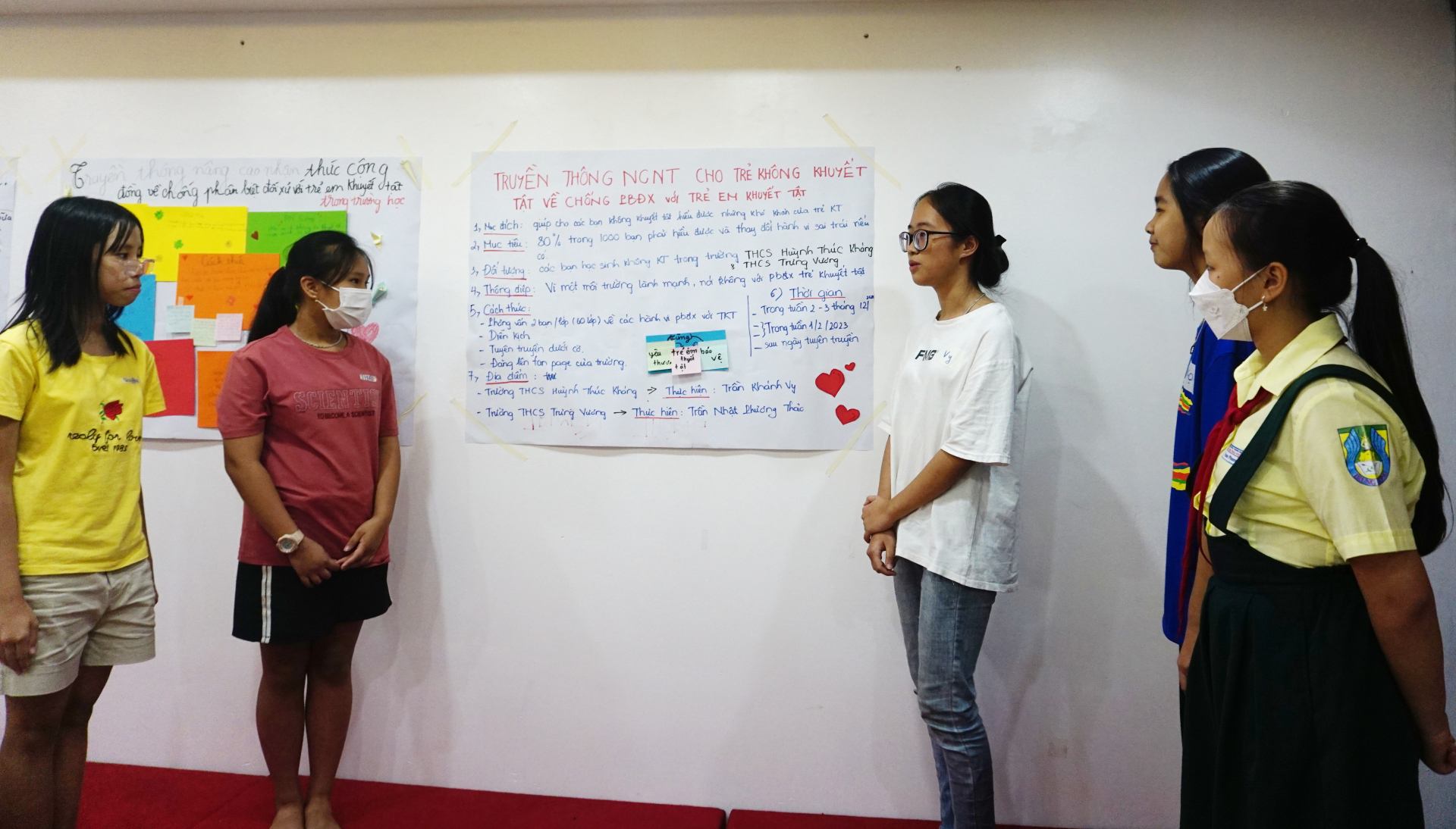 Các em tham gia phần thảo luận nhóm anh 7