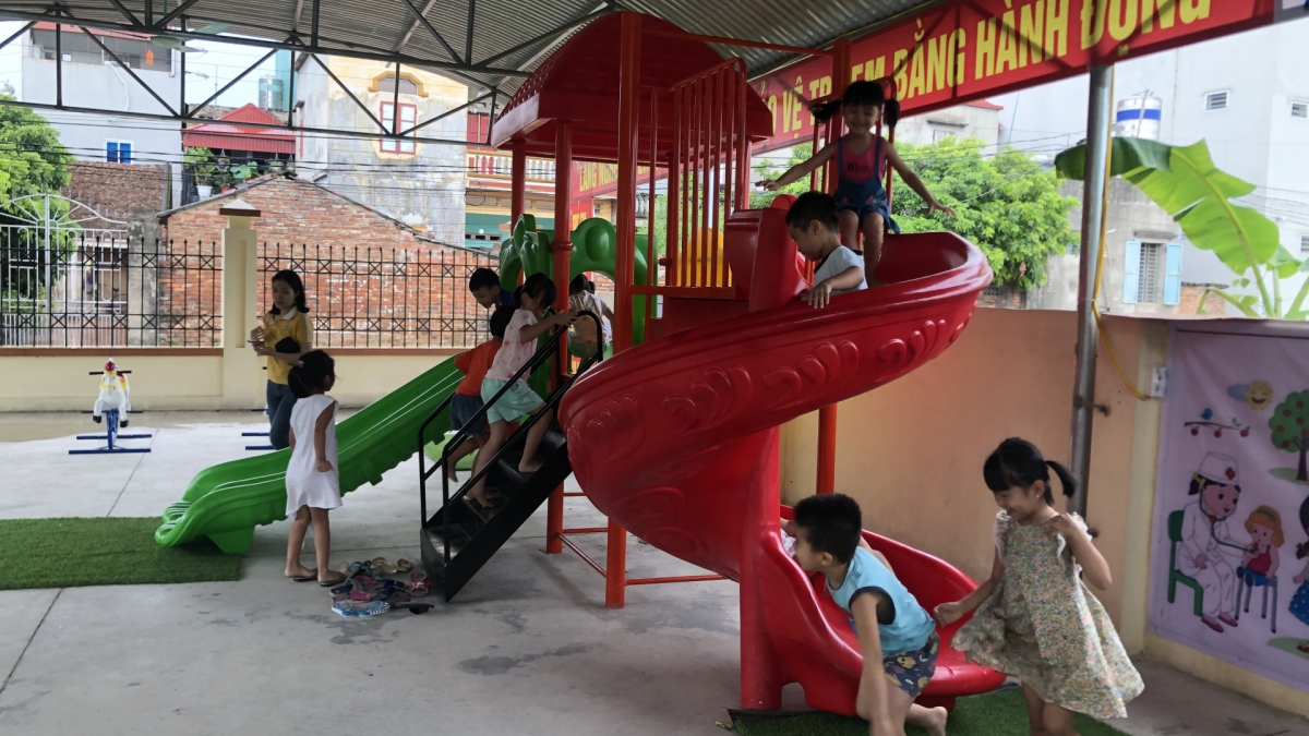 Nhân lên nhiều sân chơi cho trẻ em Bắc Giang