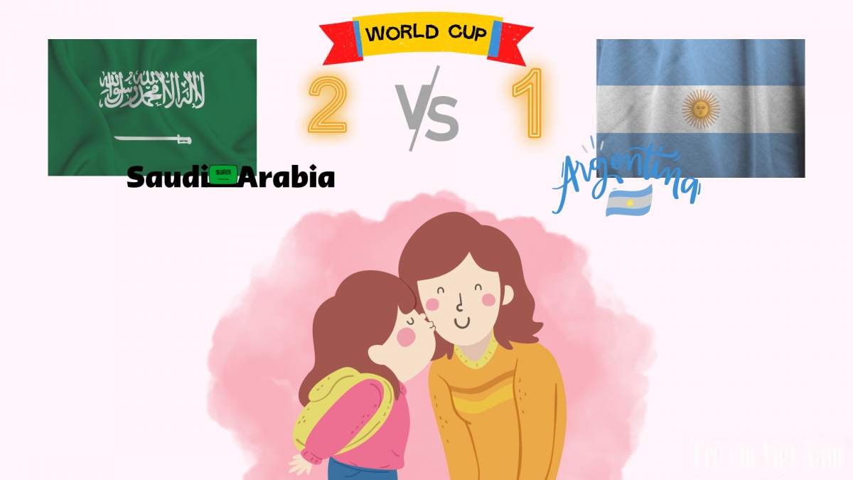 Dạy con từ thất bại của đội tuyển Argentina trước Saudi Arabia