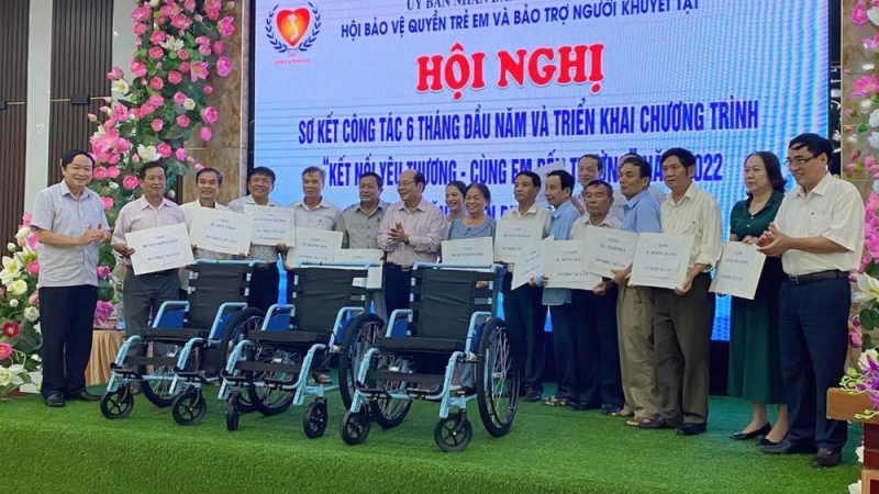 Nghệ An: Giúp đỡ, bảo trợ gần 14 nghìn người khuyết tật và trẻ em khó khăn đặc biệt