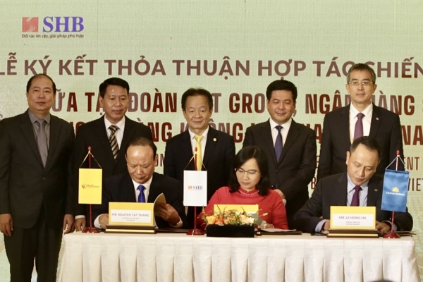 T&T Group, SHB hợp tác với Vietnam Airlines và Đường sắt Việt Nam