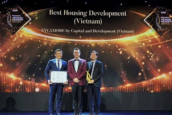 CapitaLand Development được vinh danh nhiều hạng mục lớn tại giải thưởng bất động sản PropertyGuru Việt Nam